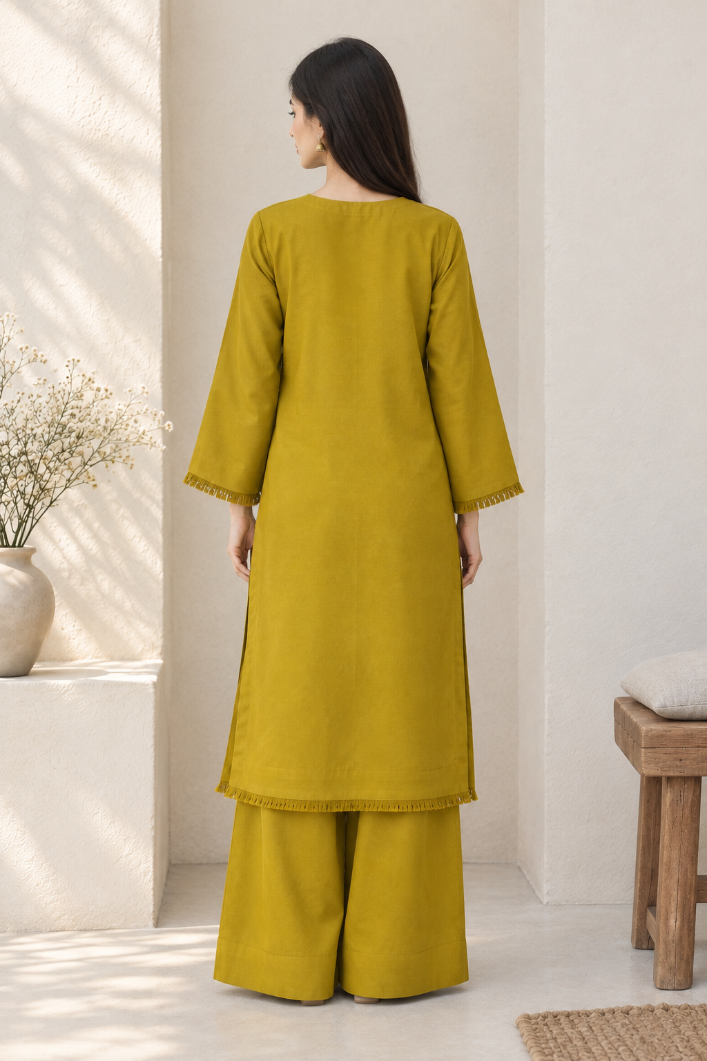 Dhanak Stiched 2-Piece Casual wear
